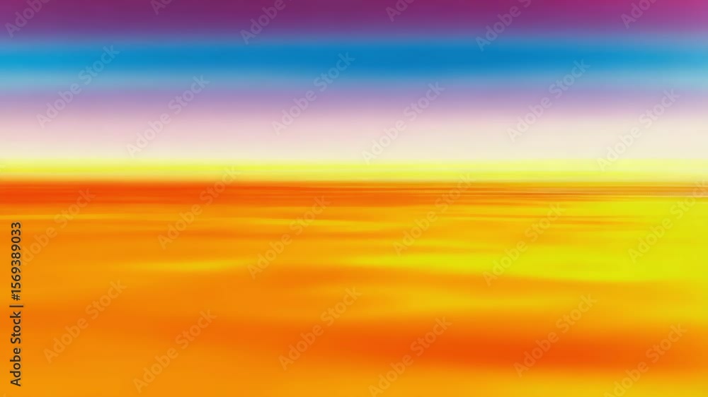 Aufkleber a soft gradient of orange and yellow creates a warm and inviting abstract background