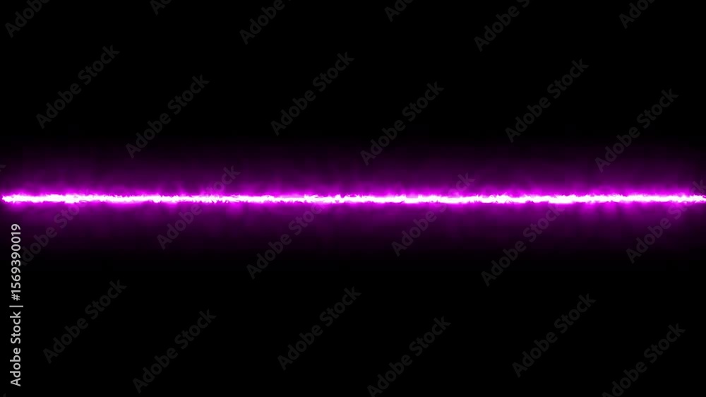 Poster glowing continuous one line drawing.bright colorful moving neon line violet laser curve line technol
