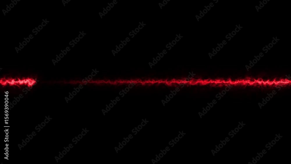 Poster glowing continuous one line drawing.bright colorful moving neon line red laser curve line technology