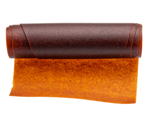 Unrolled Fruit Leather Strip – Healthy Snack