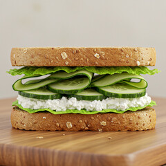 Delicious Cucumber and Cream Cheese Sandwich Recipe