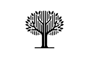 Obraz premium vector tree silhouette isolated