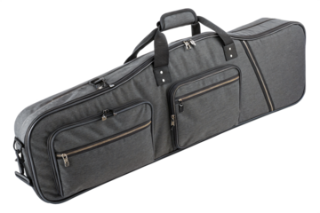 case or bag for musical instrument, isolated PNG transparent background