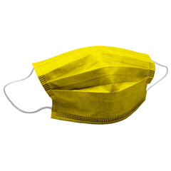 Showcase your designs by using this Fresh Mask Mock Up In Yellow Quince Color to make your designs more beautifully.