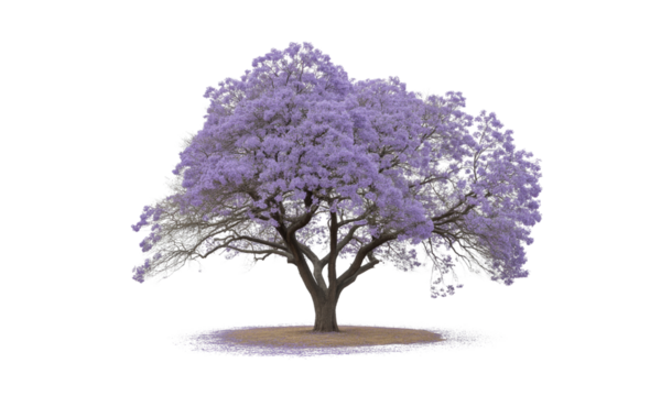 Majestic Purple Jacaranda Tree in Full Bloom