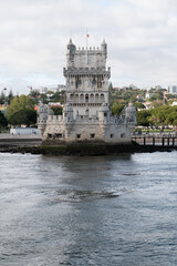Torre de Belem en Lisboa, monumento patrimonio de la humanidad, portugal.