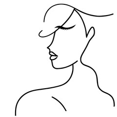 silhouette of a woman