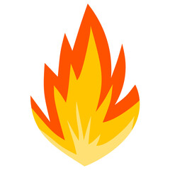 Cartoon Fire Flames