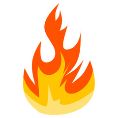 Cartoon Fire Flames