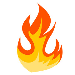 Cartoon Fire Flames