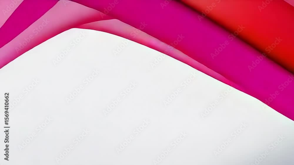 Poster abstract colorful waves flow smoothly across an isolated on white background