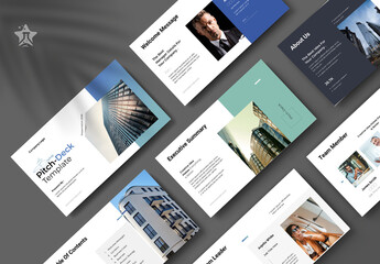 Business Pitch Deck Presentation Template