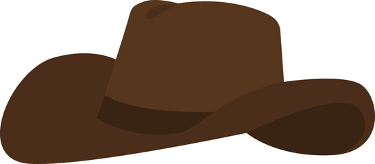 Vintage Leather Cowboy Hat
