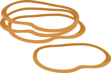 illustration of an orange rope © Abdur