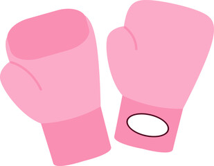 Illustration of Striped Winter Mittens