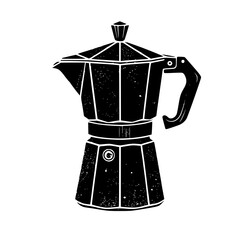 coffee maker vector illustration