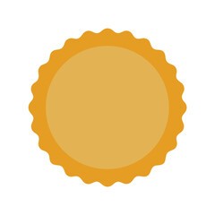 Circular Award Medals with Elegant Edges and Blank Space