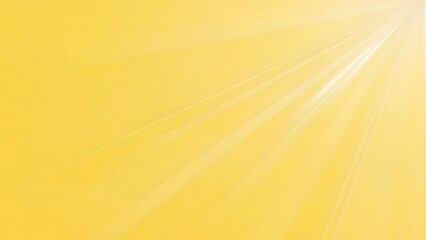 Bright Yellow Gradient Background with Light Rays