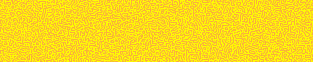 Turing abstract organic yellow vector background. Nature texture. Ethnic, science, biology, chemistry, biotechnology wallpaper. 10 eps