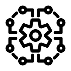 Technology Outline Icon