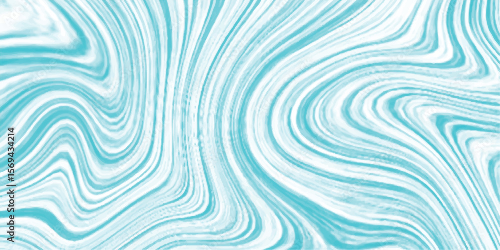 Poster abstract blue and white swirls fluid background decorative pattern design artistic texture for creat