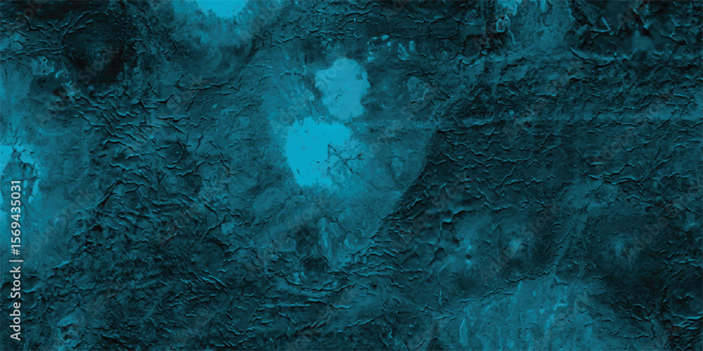 Aufkleber abstract teal texture for background design displaying a rough surface and artistic patterns with so