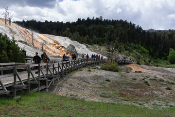 Over the caldera