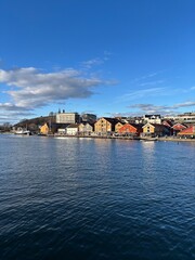 Obraz premium the old town Norway 