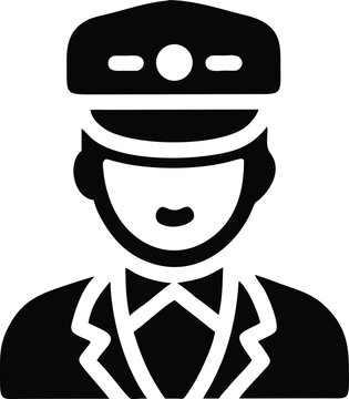 recommend clip art: Bellhop icon illustrating hotel service