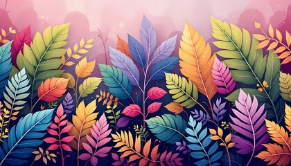 colorful feathers background