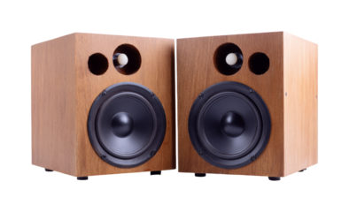 High-Fidelity Wooden Speakers: Audiophile Sound System