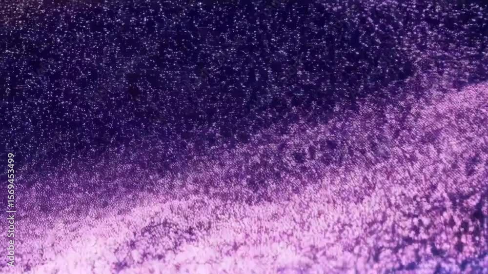 Poster abstract purple and pink wave background with sparkling particles creates a mesmerizing digital text