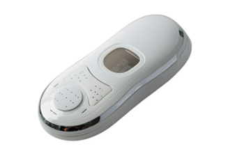 White Remote Control, isolated on transparent background
