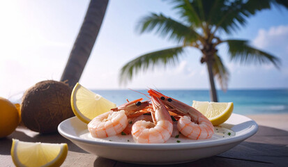 crevettes au lait de colo