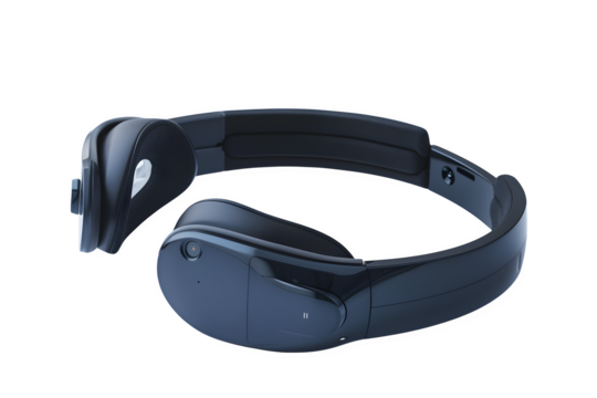 Augmented Reality Headset, isolated on transparent background