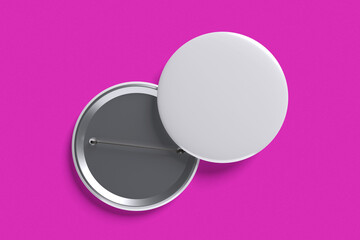 pink and white round buttons