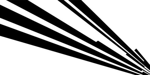 Comic book speed lines isolated on white background stripe effect style for manga speed frame, superhero action, explosion background. Motion line effect, pop © Sukriaydi Achmad