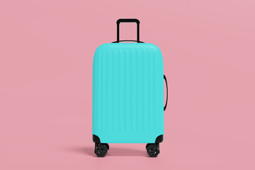 suitcase with luggage