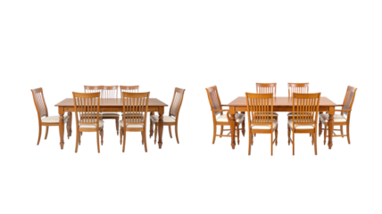dining table chairs png