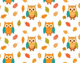 ふくろう　背景　素材