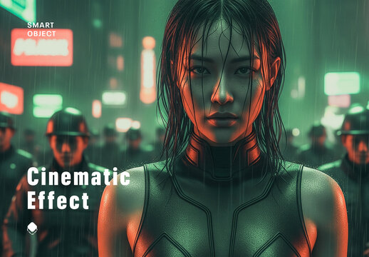 Dramatic Cinematic Film Photo Effect