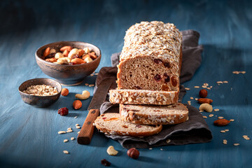Healthy delicacies bread for healthy and perfect breakfast.