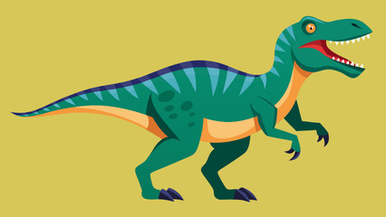 tyrannosaurus dinosaur vector illustration