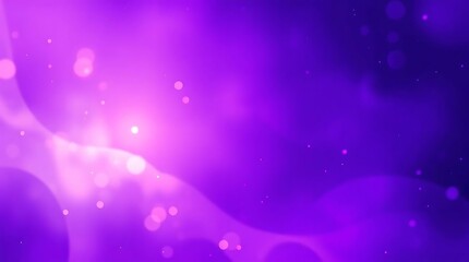Fototapeta premium Luminous purple gradient with bokeh effect for modern design concept