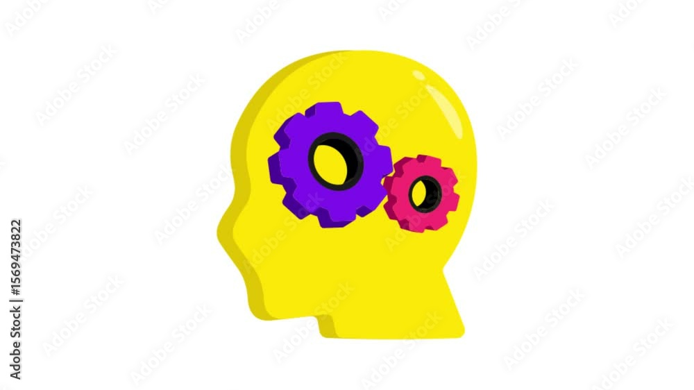 Poster automation icon animation mp4 file