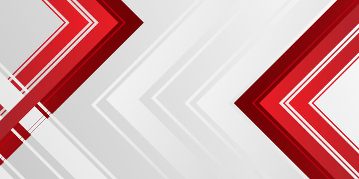 red and white banner background with diagonal stripes design. modern futuristic subtle abstract background. Modern gray abstract vector long banner background. Futuristic technology concept graphic.