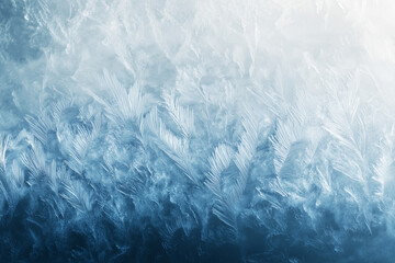 Obraz premium Soft ice texture with frost details, elegant and crisp, winter theme, high resolution
