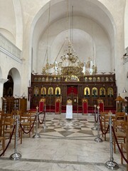 interior of church