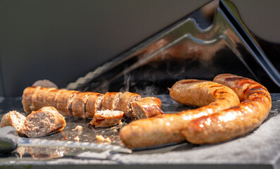 Danish organic grilled sausages