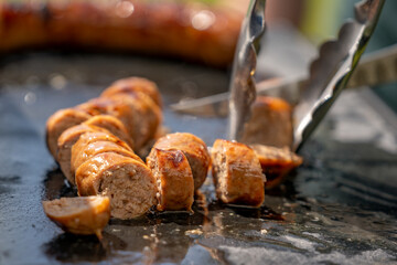 Danish organic grilled sausages